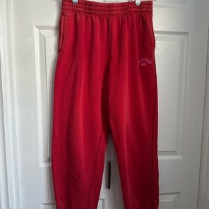 Champion Red Sweatpants